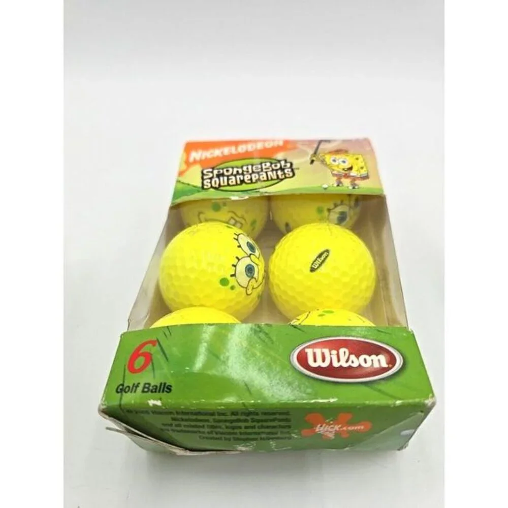 Nickelodeon SpongeBob Squarepants Wilson Golf Balls 6